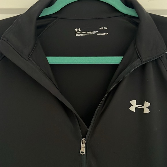 Under Armour HeatGear Lightweight Zip Up Longsleeve - Picture 2 of 2